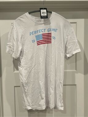 Perfect Game '95 Flag Graphic Short-Sleeve Tee - White
